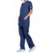 Cherokee Professional V-Neck Scrub Top, Navy Blue, XL