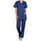 Cherokee Professional V-Neck Scrub Top, Navy Blue, XL