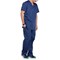 Cherokee Professional V-Neck Scrub Top, Navy Blue, XL