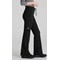 Skechers Slip-ins Glide Knit Flare Scrub Trousers, Black, Large, Regular Leg
