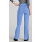 Skechers Slip-ins Glide Knit Flare Scrub Trousers, Ceil Blue, XS, Short Leg