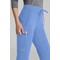 Skechers Slip-ins Glide Knit Flare Scrub Trousers, Ceil Blue, 4XL, Regular Leg