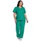 Cherokee Originals Ultra Female V-neck Scrub Top, Teal, 2XS