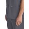 Cherokee Originals Ultra Female V-neck Scrub Top, Pewter Grey, Small