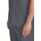 Cherokee Originals Ultra Female V-neck Scrub Top, Pewter Grey, XS