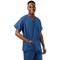334LW Unisex Lightweight Scrub Top, Cornflower, Size XL