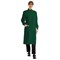 Work in Style Howie Lab Coat, Unisex, Bottle Green, 44 Tall