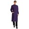 Work in Style Howie Lab Coat, Unisex, Purple, 38 Tall