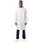 Work In Style Professional Unisex Lab Coat, White, 52