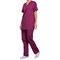 Cherokee Professional V-Neck Scrub Top, Wine Red, XS