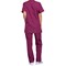 Cherokee Professional V-Neck Scrub Top, Wine Red, XS