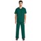 Cherokee Originals Ultra Female V-neck Scrub Top, Hunter Green, XL