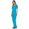 Cherokee Revolution WW610 Mock Wrap Top, Turquoise, 3XL