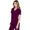 Cherokee Originals Ultra Female V-neck Scrub Top, Wine Red, 2XL