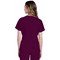 Cherokee Originals Ultra Female V-neck Scrub Top, Wine Red, Large