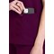 Cherokee Originals Ultra Female V-neck Scrub Top, Wine Red, Small