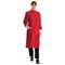 Work in Style Howie Lab Coat, Unisex, Red, 52 Tall