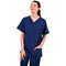 Key Scrubs KEYTU100 Eco Stretch Atlantic Scrub Top, Navy, Size XS