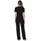 Cherokee WW610 Revolution Mock Wrap Top, Black, XL