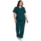 Cherokee Originals Ultra Female V-neck Scrub Top, Caribbean Blue, 3XL