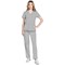 Cherokee Originals Ultra Female V-neck Scrub Top, Grey, XS