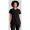 Barco One Flux Scrub Top, Black, 2XS