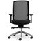 Bestuhl J1 Mesh Task Chair, Chrome Base, Height Adjustable Arms, Black