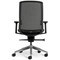 Bestuhl J1 Mesh Task Chair, Chrome Base, Height Adjustable Arms, Black