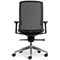 Bestuhl J1 Black Mesh Task Chair, Chrome Base