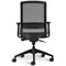 Bestuhl S30 High Back Mesh Task Chair, Height Adjustable Arms, Black/Grey Stripes