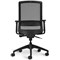 Bestuhl S30 High Back Mesh Task Chair, Black/Grey Stripes