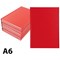 Everyday Casebound Manuscript Book, A6, Ruled, 160 Pages, Red, Pack of 10