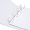 Presentation Ring Binder, A4, 4 O-Ring, 16mm Capacity, White, Pack of 10