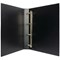 Presentation Ring Binder, A4, 4 D-Ring, 25mm Capacity, Black, Pack of 10