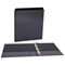 Presentation Ring Binder, A4, 4 D-Ring, 25mm Capacity, Black, Pack of 10