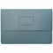 Everday Document Wallets, 220gsm, Foolscap, Blue, Pack of 50