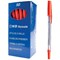 Ballpoint Pens, Red, Pack of 50 Ballpoint Pens, Red, Pack of 50