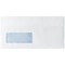 DL Envelopes, Window, Self Seal, 80gsm, White, Pack of 1000