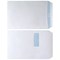 C4 Envelopes, Window, Self Seal, 90gsm, White, Pack of 250