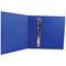 Presentation Ring Binder, A4, 4 D-Ring, 65mm Capacity, Blue, Pack of 10