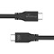 Mediarange USB Type-C Charge And Sync Cable, USB 3.2, 3m Black Mediarange USB Type-C Charge And Sync Cable, USB 3.2, 3m Black
