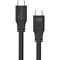 Mediarange USB Type-C Charge And Sync Cable, USB 3.2, 3m Black Mediarange USB Type-C Charge And Sync Cable, USB 3.2, 3m Black