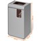 Durable Durasort Food Waste Recycables Collector, 55 Litres, Grey/Brown