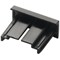 Durable Info Sign Replacement Fastening Caps, Black, Pack of 5