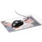Durable Plus Extra Flat Rectangular Mouse Pad, Clear