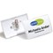 Durable Name Badge, Click Fold, With Combi Clip, 40x75mm, Pack of 25