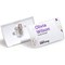 Durable Name Badge, Click Fold, With Combi Clip, 40x75mm, Pack of 25