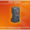 Masterplug Single Socket RCD Safety Adaptor, Black