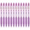 Zebra Z-Grip Retractable Ballpoint Violet Pack of 12