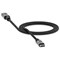 Mophie USB C to USB C Charge and Sync Cable, 1.5m Lead, Black